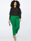Kady Fit Double-Weave Pant