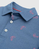 Flamingo Floaty Jr. Printed Polo
