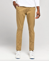 Black Tech Chino Pants