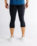 Light Compression 3/4 Length Tight - Rhone