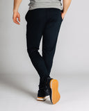 Micro Terry Trackpant - Rhone - Black - Back