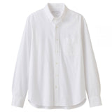 Men Organic Cotton Washed Oxford Button Down Shirt